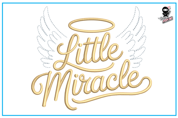 Little Miracle: A Seasonal Embroidery Gem for Holiday Gifting